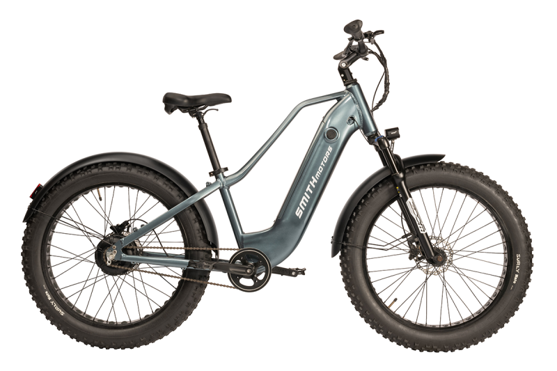 Electric Cycle Fat Tyre Smith Ebike Side view