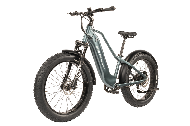 Electric Cycle Fat Tyre Smith Ebike left angle