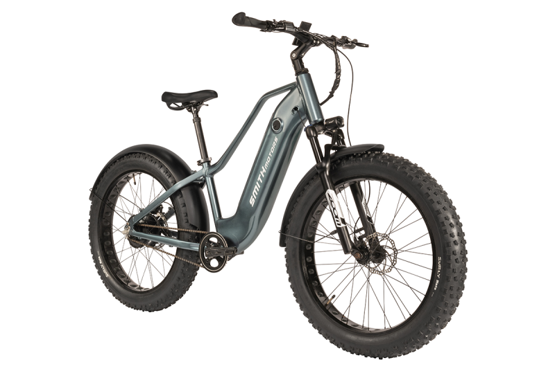 Electric Cycle Fat Tyre Smith Ebike side angle